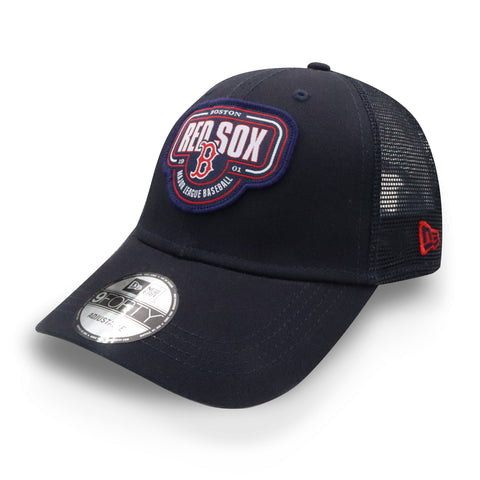 Gorra New Era 9 Forty MLB Red Sox Logo Azul Unitalla