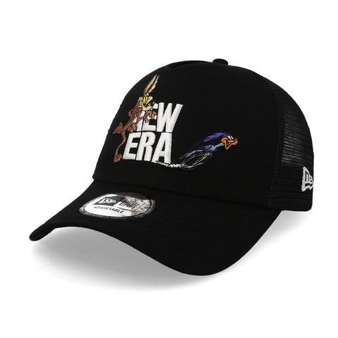 Gorra New Era 9Forty Looney Tunes Wilcoy Trucker Negro
