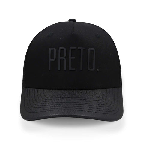 Gorra Preto Leather Negro Unitalla