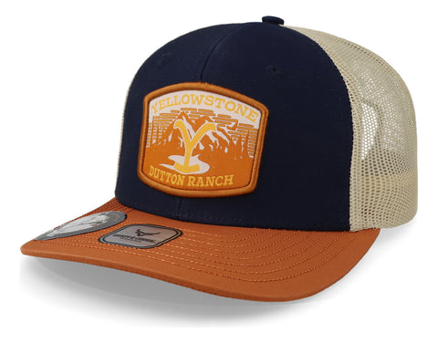 Gorra Ranch & Corral Yellowstone 15 Yw15 Azul Unitalla