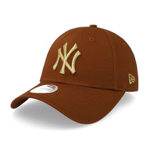 Gorra New Era 9 Forty MLB Yankees Wmns Metallic Logo Terracota Unitalla