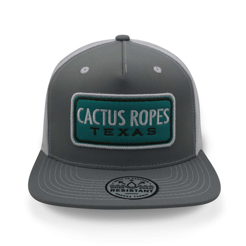 Gorra Hooey Cactus Ropes 5 Panel Gris Unitalla
