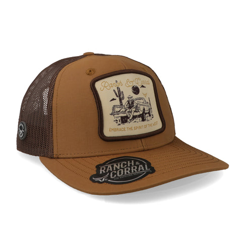 Gorra Ranch & Corral Retro 11 Café Unitalla