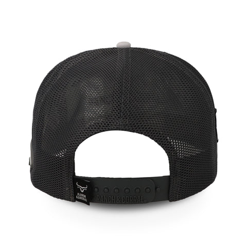 Gorra Ranch Corral Barracuda 9 Rcfs9 Gris C Unitalla