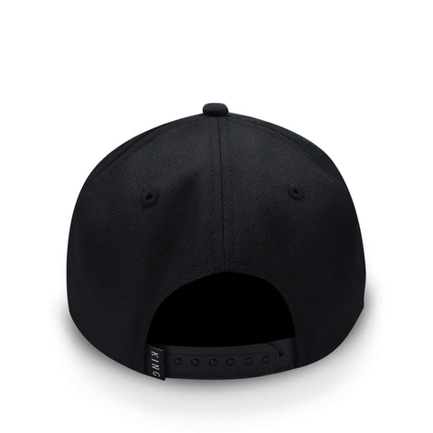 Gorra King London Tennyson Curved Peak Negro Unitalla