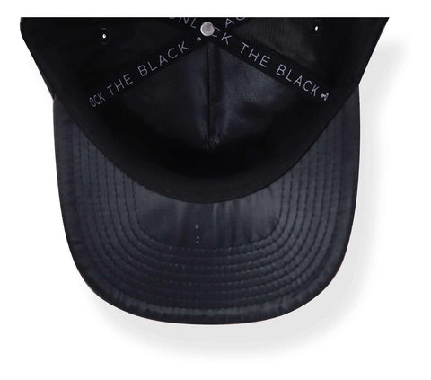 Gorra Preto Saten Negro Unitalla