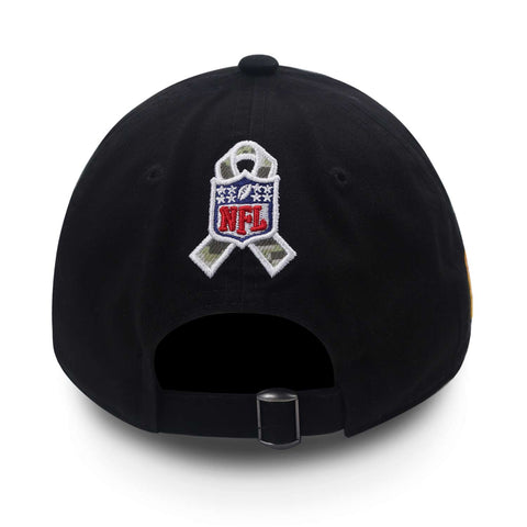 Gorra New Era 9 Twenty NFL Patriots Salute Service 22 Negro