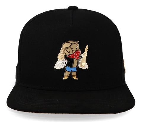 Gorra Cash Only 23 Rich Gold Negro Unitalla