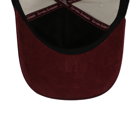 Gorra JC Hats Natanael Cano Bone Burgandy Unitalla