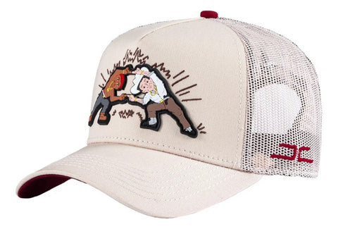 Gorra Jc Hats Tumbado Life 2633 Beige Unitalla