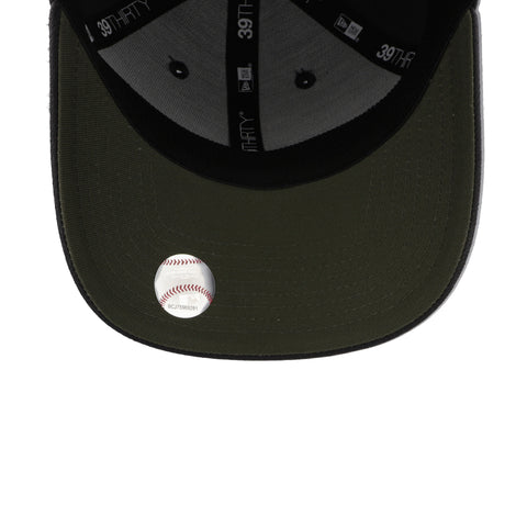Gorra New Era 39 Thirty MLB Dodgers Carry Over Gris Cerrada
