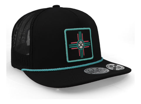 Gorra Hooey 2333tbk Zenith 5panel Highprofile Negro Unitalla