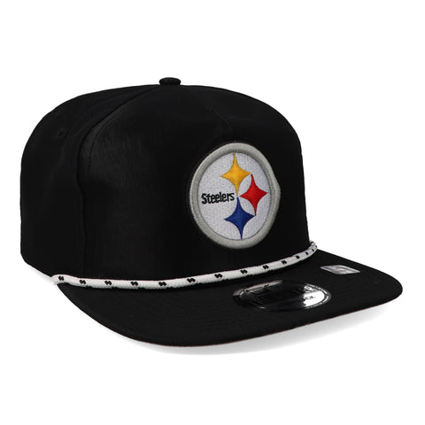 Gorra New Era 9 Fifty NFL Steelers Golfer Team Rope 19856 Unitalla