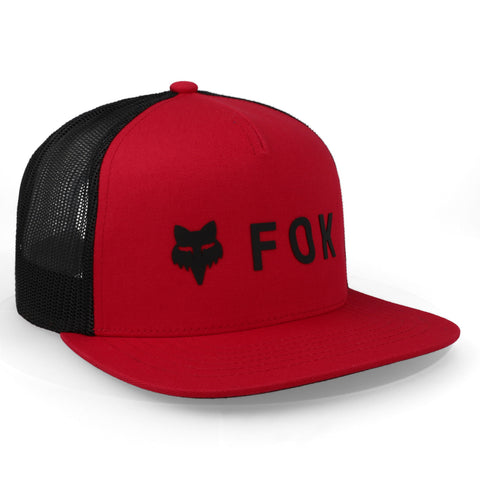 Gorra Fox Snapback Absolute 31640-001 Rojo Unitalla
