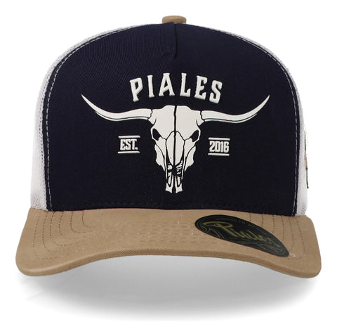 Gorra Piales Longhorn Bsc-07 0161 Marino/beige Unitalla