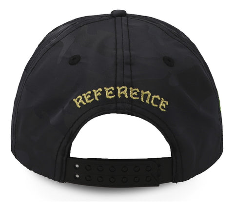 Gorra Reference Paradise La Black Camo Ref500 Negro Unitalla
