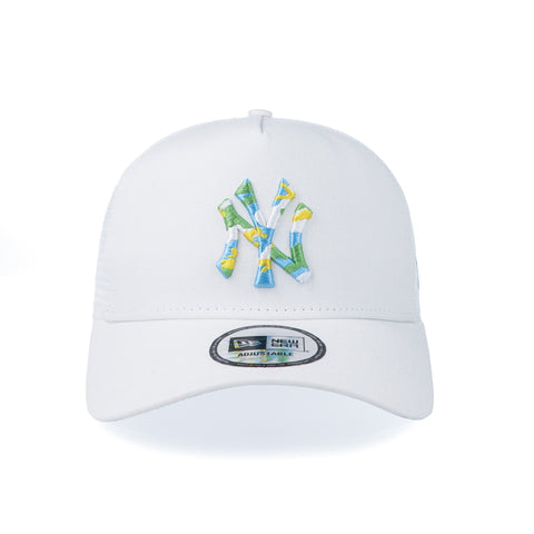 Gorra New Era 9 Forty MLB Yankees Infill Trucker Blanco Unitalla