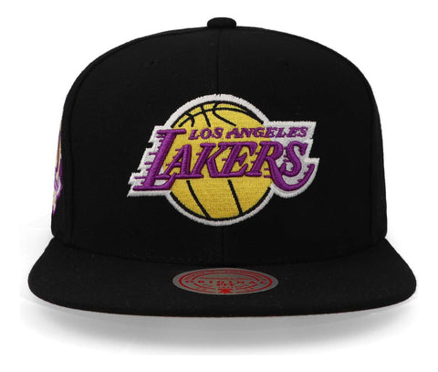 Gorra Mitchell & Ness Nba Neon Tropical Lakers Negro Unitall