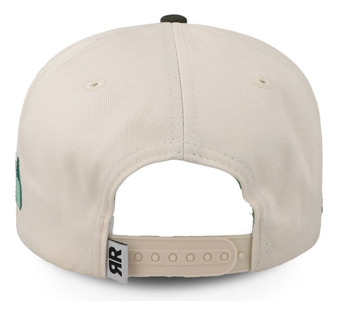 Gorra Overrated New York  Estatua De La Libertad Beige Unit
