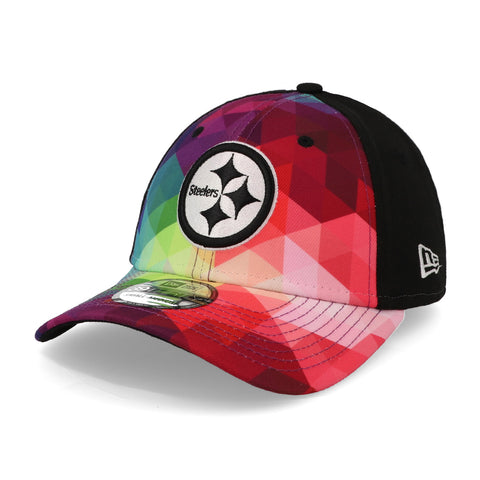 Gorra New Era 39 Thirty NFL Steelers Crucial Catch 23 Negro