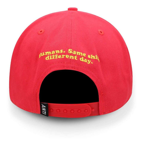 Gorra Antifashion Smile Shit Rojo Unitalla