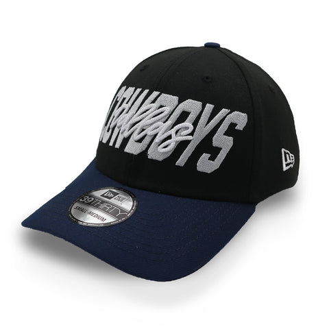 Gorra New Era 39 Thirty NFL Cowboys Draft 22 Negro Cerrada