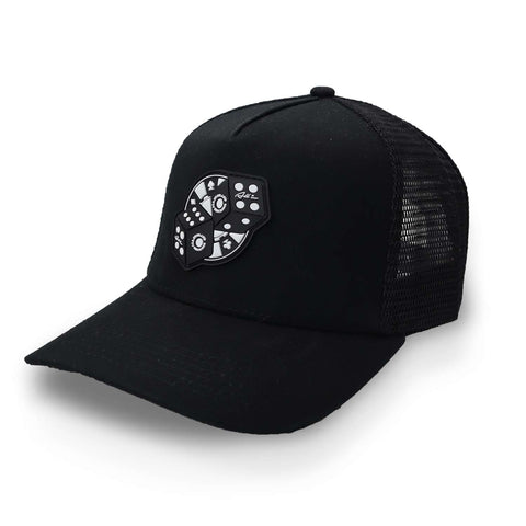 Gorra All In Dados Negro Trucker Unitalla