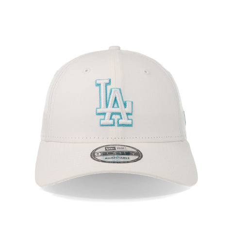 Gorra New Era 9 Forty MLB Dodgers Neon Outline Beige Unitalla