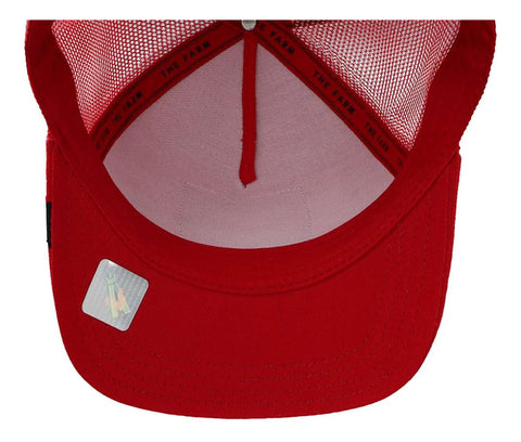 Gorra Goorin Bros 101-0996 Rooster Trucker Rojo Unitalla