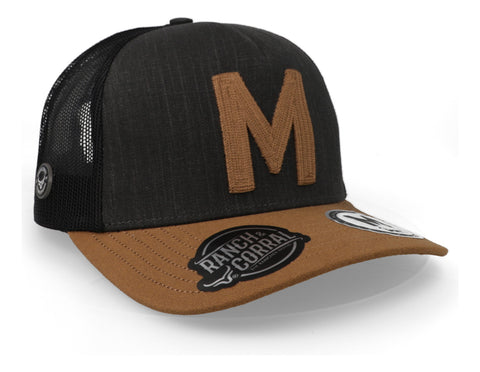 Gorra Ranch & Corral Maria Malibran 23 Mm23 Negro/café Unita