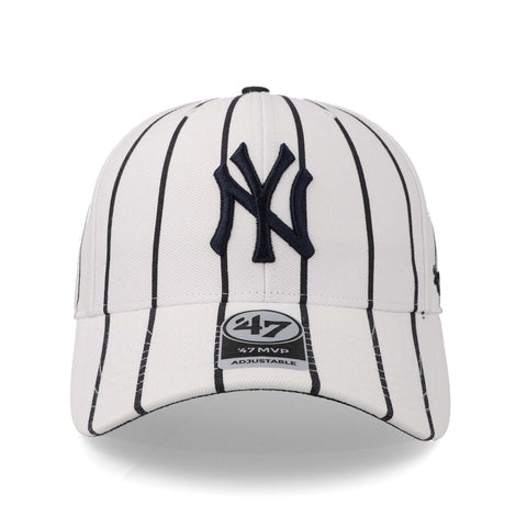 Gorra '47 MLB Yankees Bird Cage Blanco Unitalla