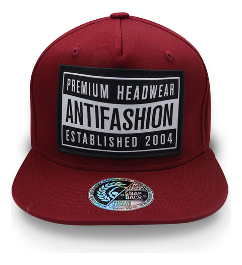 Gorra Antifashion Snapback Parental Vino Unitalla