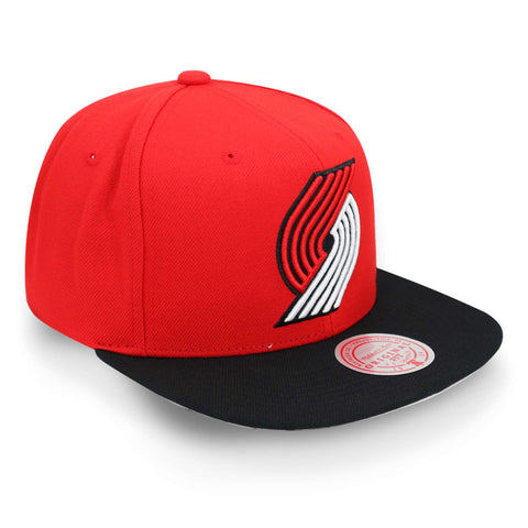 Gorra Mitchell & Ness NBA Core Basic Trail Blazers Rojo Uni