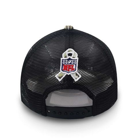 Gorra New Era 9 Forty NFL Packers Salute Negro Unitalla