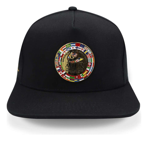 Gorra All In Uppercut Negro Snap Unitalla