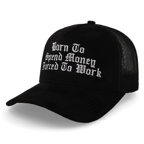 Gorra Jc Hats 2642 Spend Money Negro Mesh Unitalla