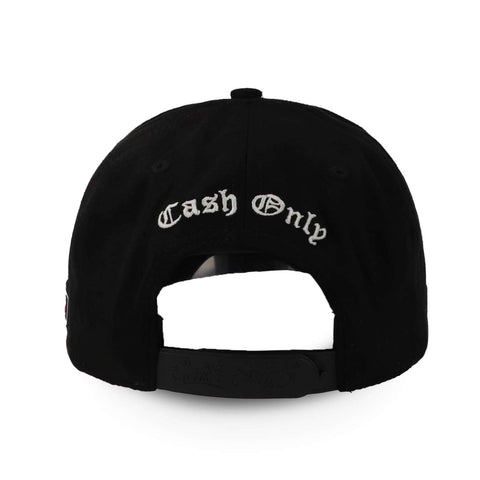 Gorra Cash Only Dirty Money Negro Unitalla