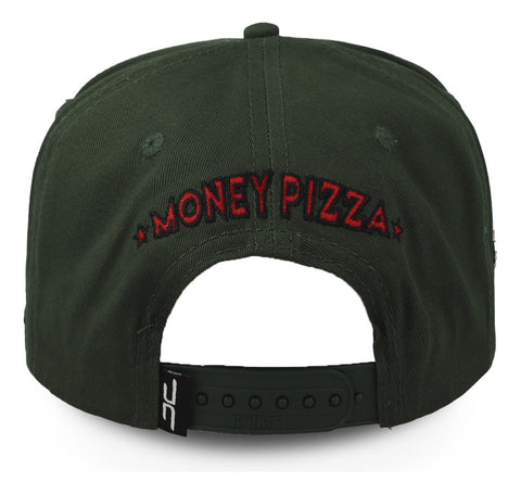 Gorra Jc Hats Jc Pizza 1675 Curved Verde Unitalla