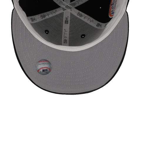 Gorra New Era 59 Fifty MLB Mets Upside Negro Cerrada
