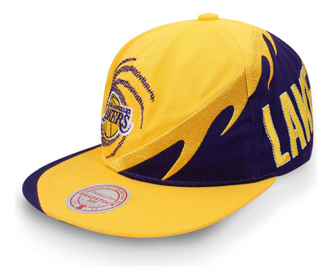 Gorra Mitchell & Ness Nba Spiral Deadstock Lakers Amarillo U