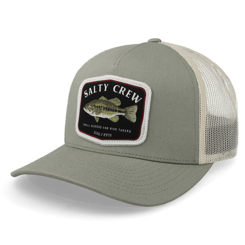 Gorra Salty Crew Bigmouth 35035338 Trucker Olivo Unitalla