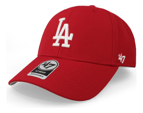 Gorra '47 MLB Dodgers MVP Rojo Unitalla