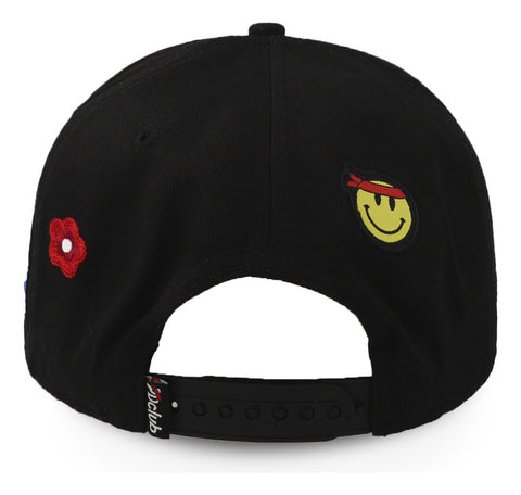 Gorra Problematic Chiquete Good Things Curve Negro Unitalla