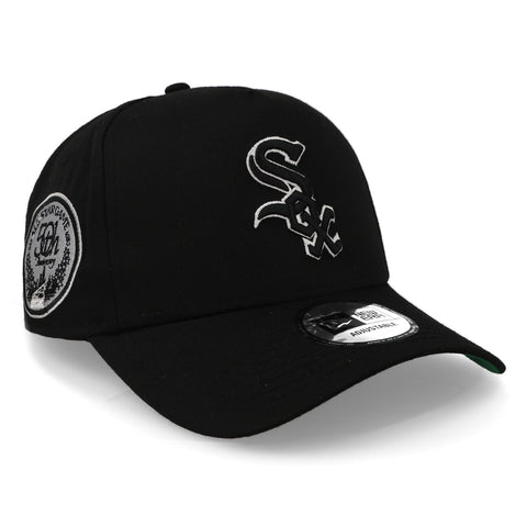 Gorra New Era 9 Forty MLB White Sox Patch EF Negro Unitalla
