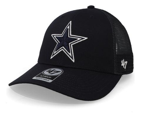 Gorra '47 NFL Cowboys Branson MVP Negro Unitalla