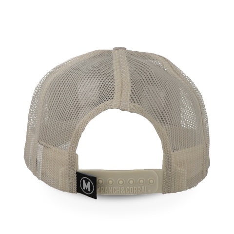 Gorra Ranch & Corral María Malibrán 24 Gris/Café Unitalla