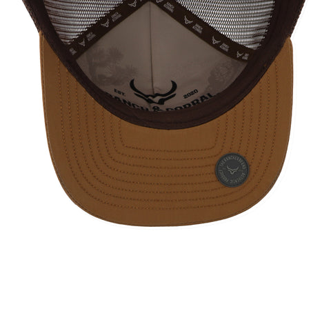 Gorra Ranch & Corral Retro 11 Café Unitalla