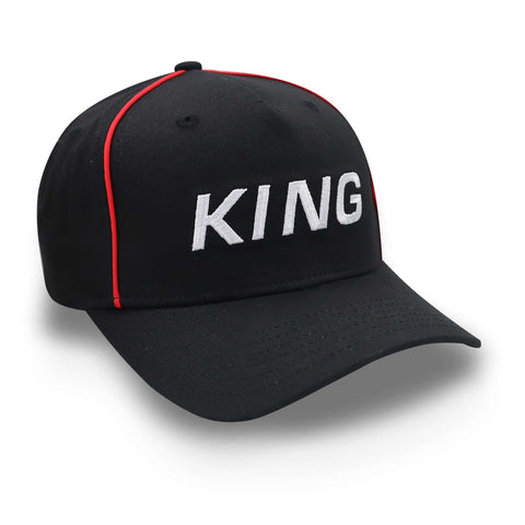 Gorra King London Stepney Curved Peak Negro Unitalla