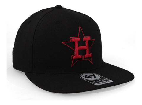 Gorra '47 MLB Astros No Shot Captain Negro Unitalla