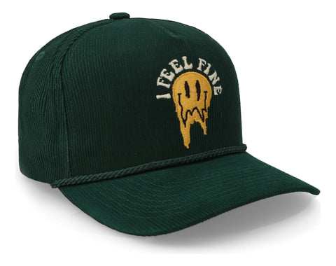 Gorra Field Grade I Feel Fine Fg Green Corduroy 1004766 Unit